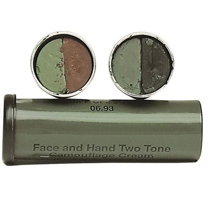 Bâton de Grimage Miltec – Camouflage 2 Couleurs Marron/Kaki – Application Facile – Discrétion Optimale en Milieu Naturel