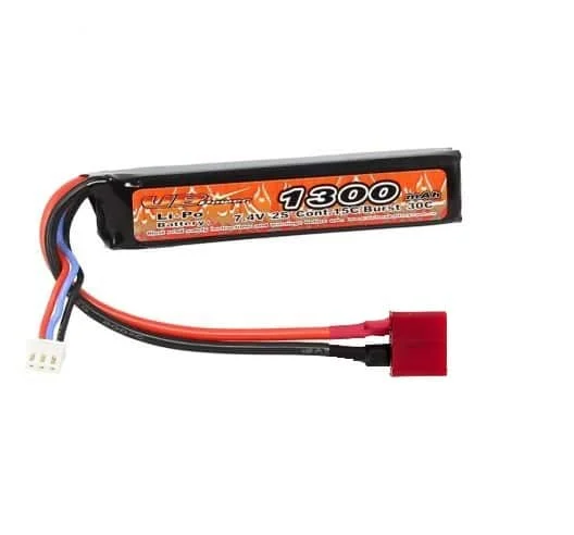 BATTERIE LI-PO 7.4V 1300MAH 1 STICK DEAN