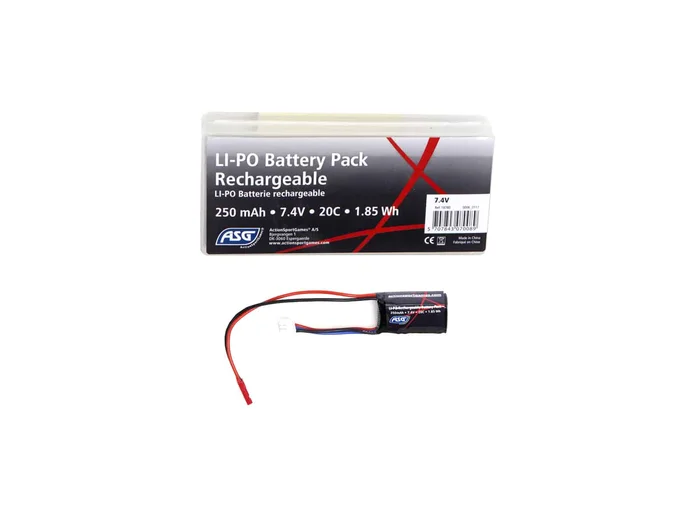 BATTERIE LI-PO 7.4V 250MAH HPA