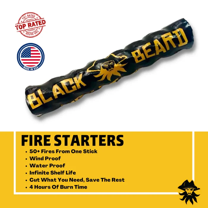 BBF001 – Black beard Firestarters Allume feu
