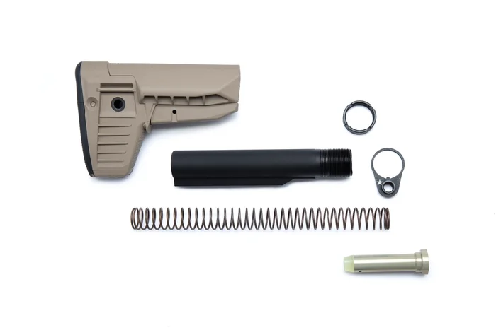 BCM-GFSK-MOD1-SPMD-FDE- BCMGUNFIGHTER™ Stock Kit Mod 1 SOPMOD FDE