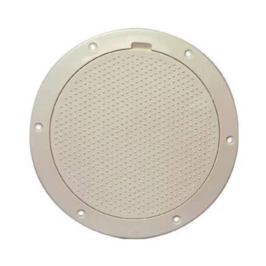 Beckson Plaque de pont antidérapante de 15 cm (6 po) – Beige