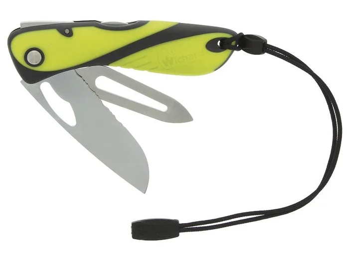 BEL 10122 COUTEAU DEMANILLEUR WICHARD OFFSHORE 2P FLUO