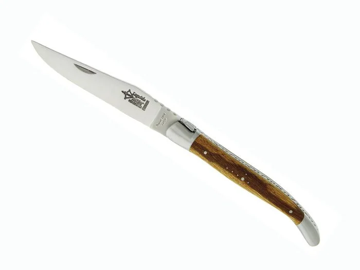 BEL 26112.S LAGUIOLE G.DAVID BOIS DE SERPENT MITRES INOX MAT 12CM