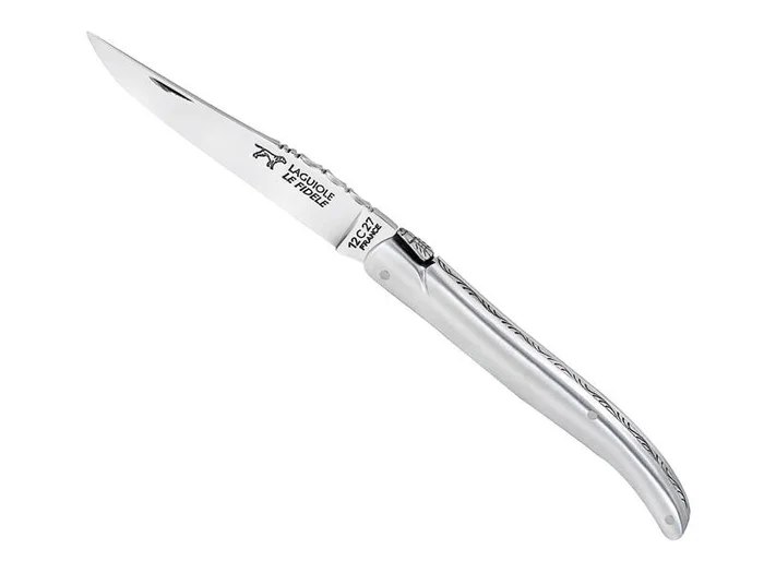 BEL 2831 LAGUIOLE LE FIDELE PLEIN MANCHE ALU SATINE