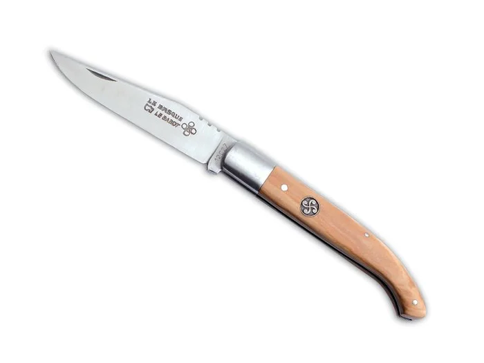 BEL 321205 COUTEAU AU SABOT LE BASQUE 11CM OLIVIER