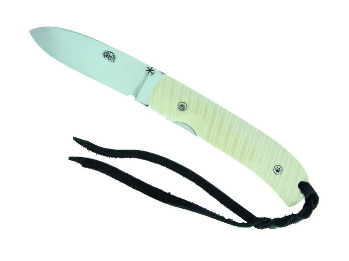 BEL 63119 COUTEAU CITADEL FIDEL OS DE BUFFLE BLANC