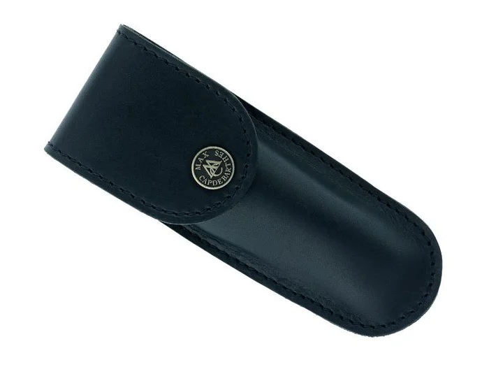 BEL13313 ETUI MAX CAPDEBARTHES S100 CUIR NOIR 13CM