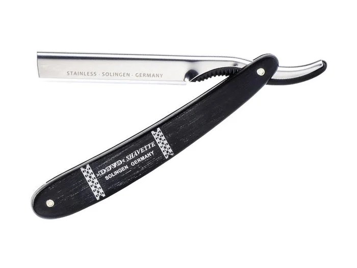 BEL201.061 SHAVETTE DOVO EBENE INOX