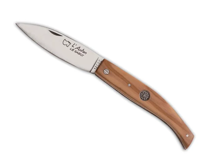 BEL241105 COUTEAU AU SABOT L’AUTAN 11CM OLIVIER