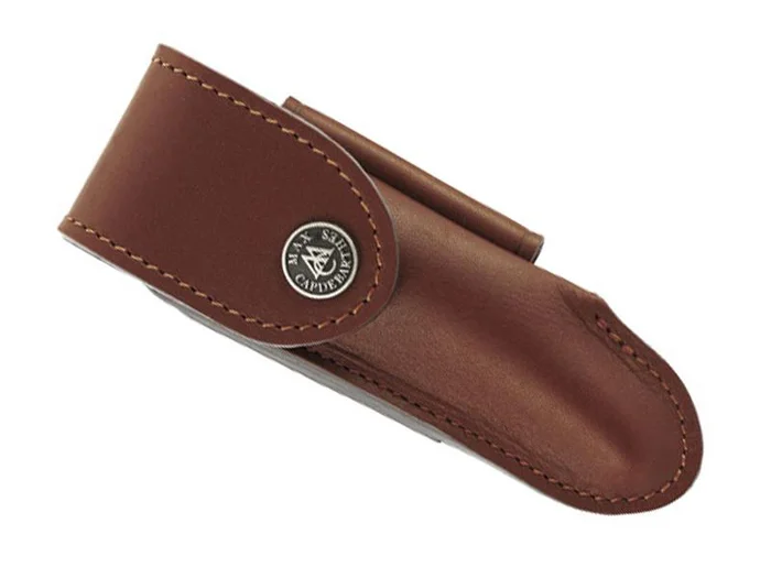 BEL27812 ETUI TRADITION MAX CAPDEBARTHES CUIR PEROU LAGUIOLE 12CM