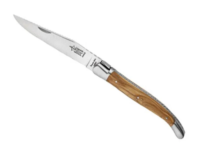 BEL3312 LAGUIOLE G.DAVID OLIVIER MITRES INOX MAT 12CM