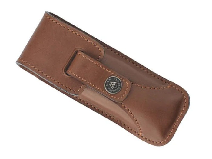 BEL47811 ETUI MAX CAPDEBARTHES RANDONNEUR PRESTIGE CUIR PEROU 11CM