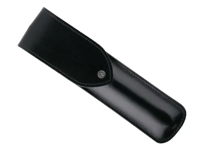 BEL9022.011 ETUI DOVO CUIR NOIR POUR RASOIR DROIT
