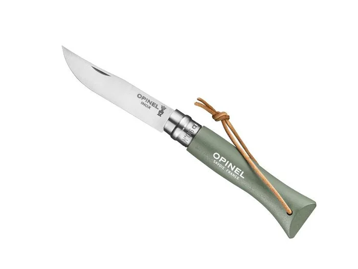 BEL92203 – OPINEL 6 VRI VERT SAUGE + LIEN BAROUDEUR