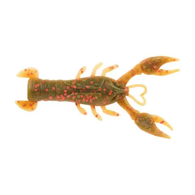 Berkley PowerBait MaxScent Lil’ Trooper – 2 1/2″ – Pastèque cuivre/orange avec rouge