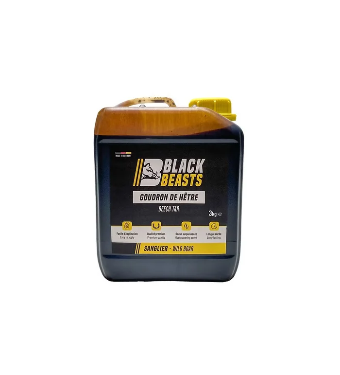 Bidon goudron de hêtre Black Beasts 3 kg
