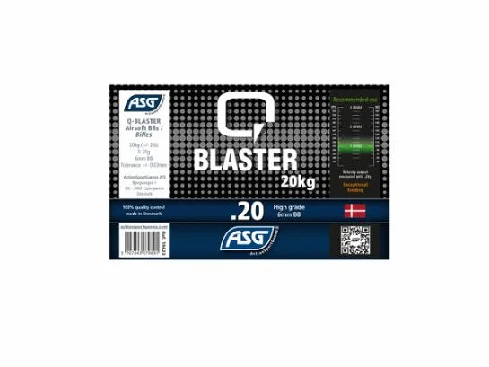 BILLES 0.25G Q BLASTER EN SAC 20KGS