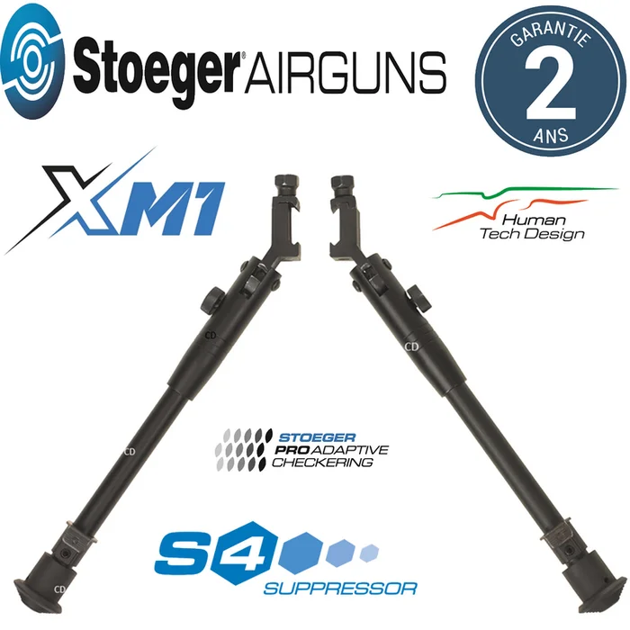 Bipied Pour Carabine Stoeger Airguns XM1 PCP 20 Joules