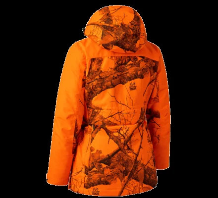 Blouson de chasse hiver Eagle femme orange camo realtree Deerhunter – Image 2