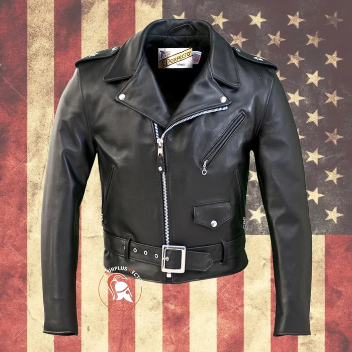 Blouson Perfecto 613 « ONE STAR » Cuir Vachette – Schott USA