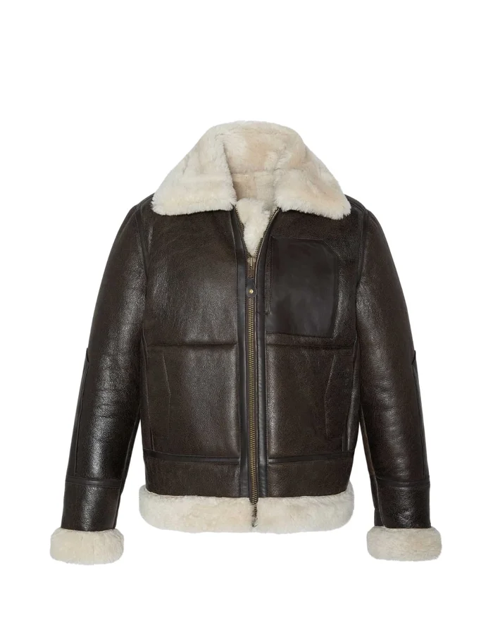 Blouson US Cuir « Bombardier » B3 Marron – Schott