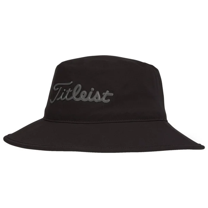Bob Titleist Players Stadry Bucket Black Charcoal