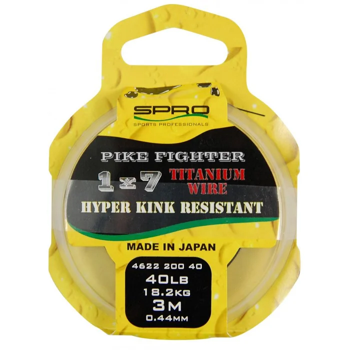 Bobine Spro 1×7 Titanium Wire