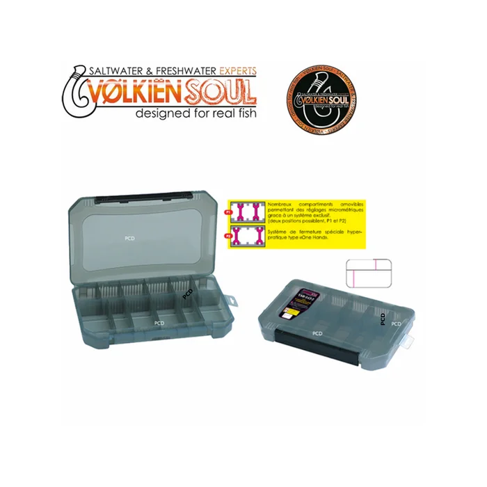 BOITE 10 COMPARTIMENTS VOLKIEN SOUL VSB-343-2