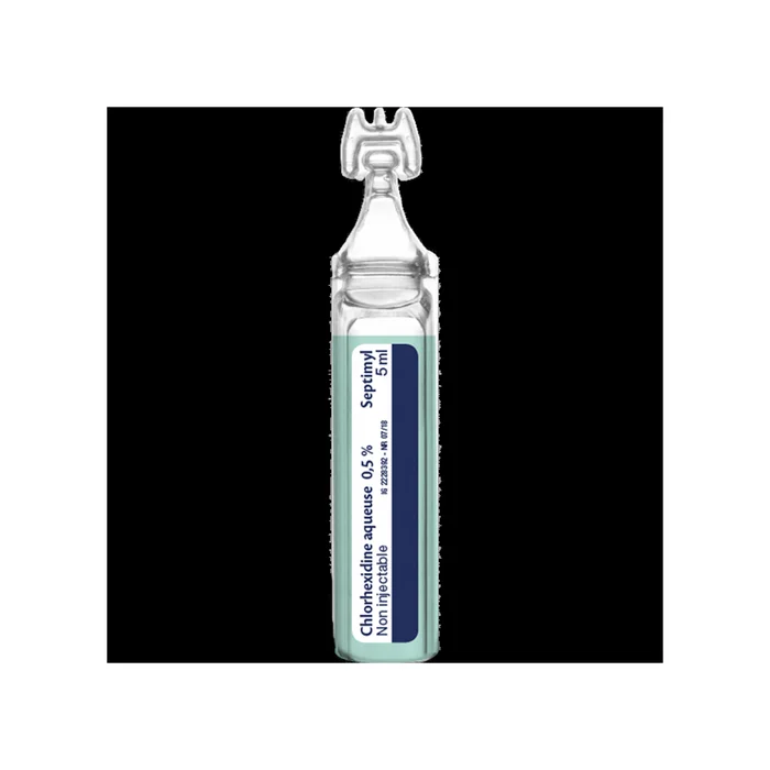 Boite de 10 unidoses chlorhexidine aqueuse 0.5%
