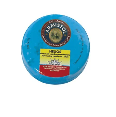 Boîte de graisse de vaseline neutre blanche Helios 50ml Armistol