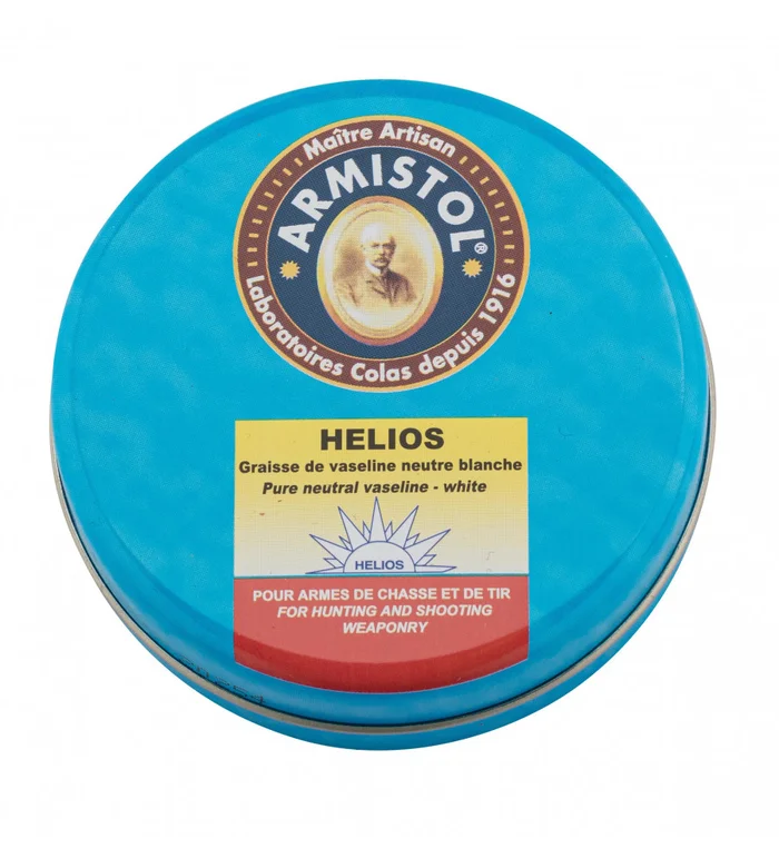 Boîte de graisse de vaseline neutre blanche Helios – Armistol
