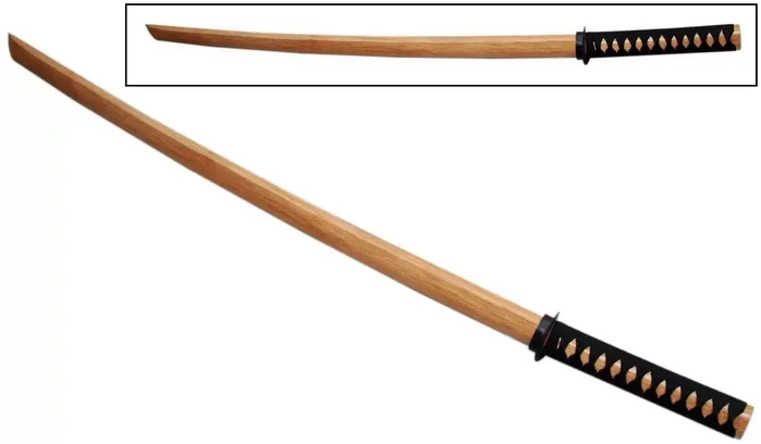 Bokken katana d’entrainement 100cm en bois