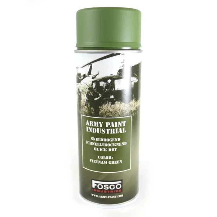 Bombe de peinture militaire (400 ml) Vietnam Green