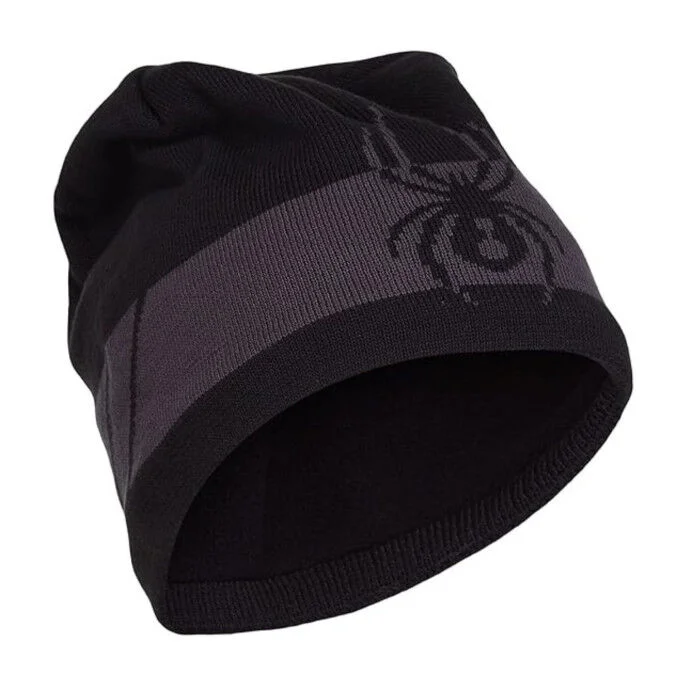 Bonnet Homme Spyder Shelby – Black – Image 2