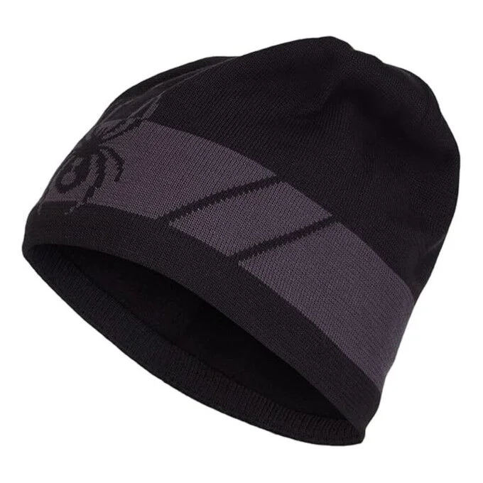 Bonnet Homme Spyder Shelby – Black – Image 3