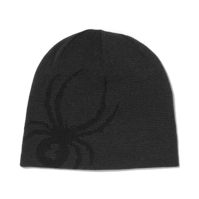 Bonnet reversible Homme Spyder Innsbuck – Black – Image 2