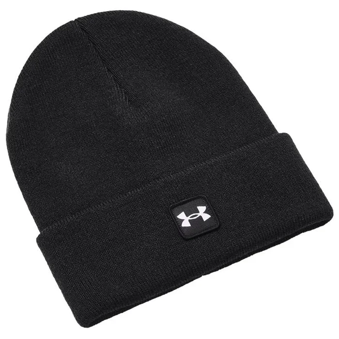 Bonnet Under Armour Halftime Cuff Black White