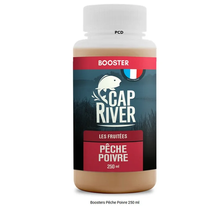 Booster Amorçage Cap River Pêche Poivre
