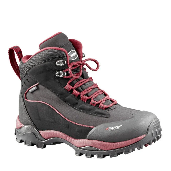 Botte de randonnee Femme Baffin Hike – Black/Sangria