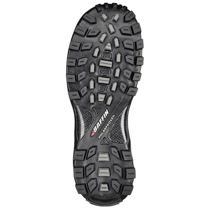 Botte de randonnee Femme Baffin Hike – Black/Sangria – Image 3