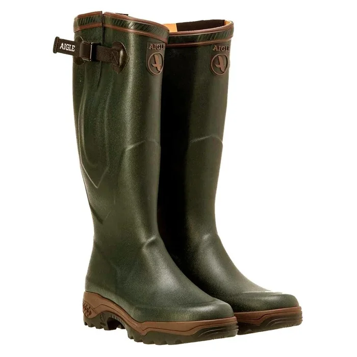 Bottes Aigle Parcours 2 Vario Kaki – Imperméables et Respirantes – Confort et Protection Optimale