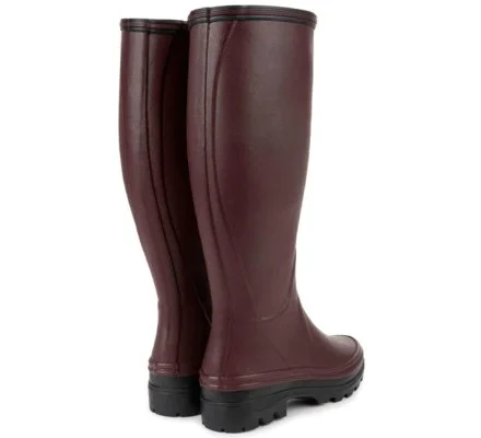 Bottes femme Giverny doublées Jersey cerise LE CHAMEAU – Image 4