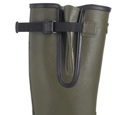 Bottes femme vert foncé Vierzon doublées jersey LE CHAMEAU – Image 4
