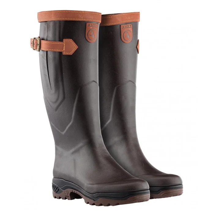 Bottes Parcours 2 Signature Aigle – Confort Pieds Forts – Imperméables et Durables – Adaptées à la Chasse et Outdoor