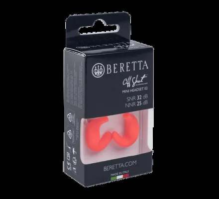 Bouchons d oreilles Mini Headset E2 rose BERETTA – Image 2