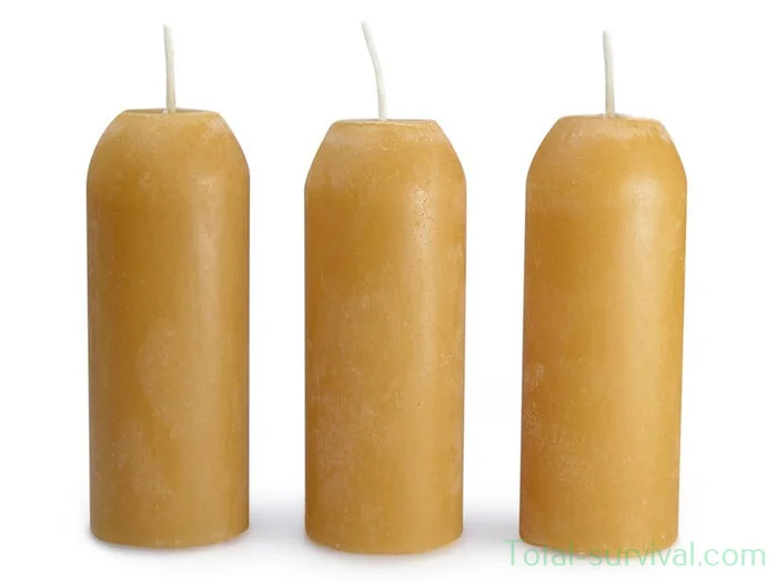 Bougies en cire d’abeille UCO, 5 pièces