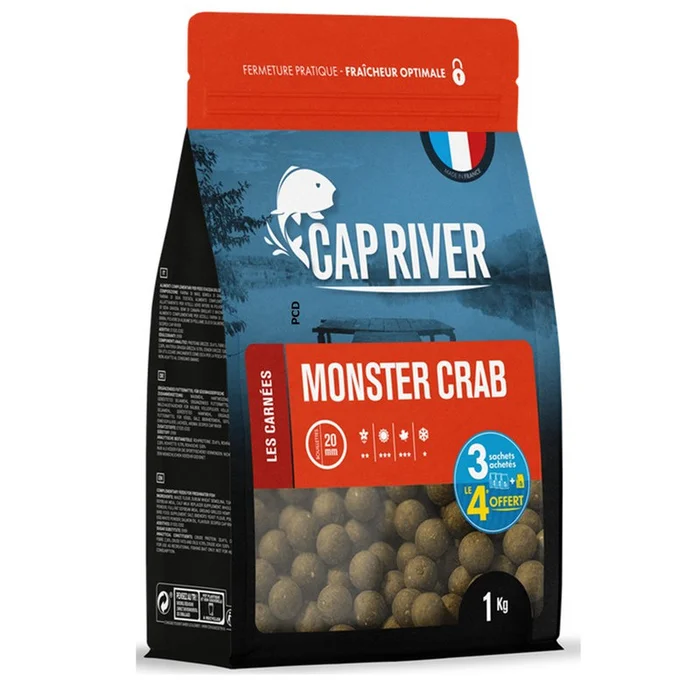Bouillettes Cap River Monster Crab 2KG500
