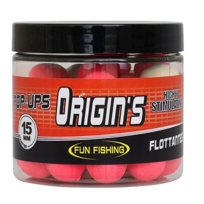 Bouillettes Flottantes Fun Fishing Pop Ups Origin&rsquo;s 60G