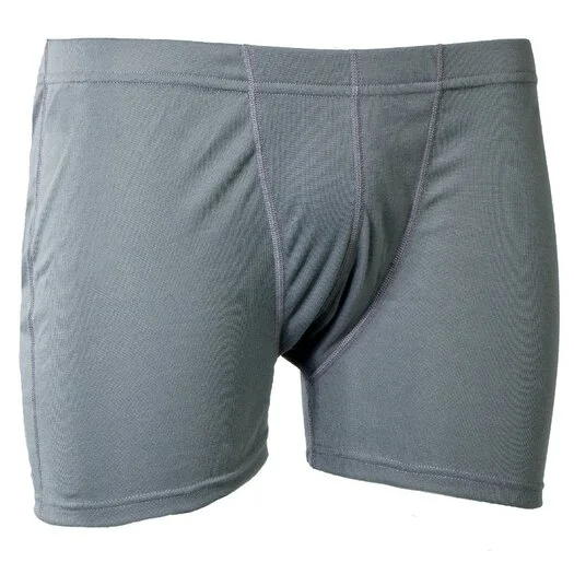 Boxer homme armée néerlandaise, Silverplus Antimicrobien, polyester, gris